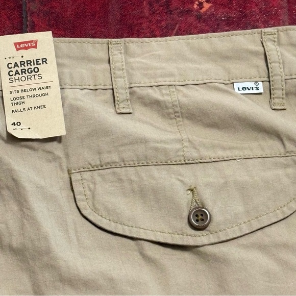 NWT Levi's Carrier Cargo Shorts Men's Size 40 True Chino - Picture 7 of 7